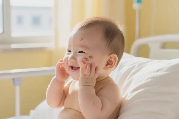 婴儿面部出现湿疹能治好吗(图3)