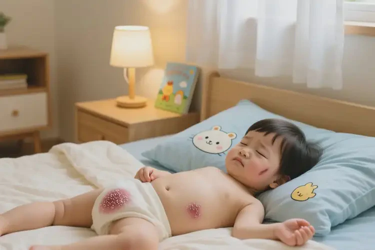 小孩肛周容易起湿疹不管它会自己自愈吗(图2)