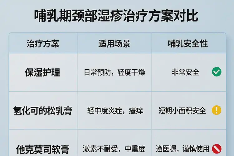 哺乳期妈妈脖子出现湿疹可以治好吗(图2)