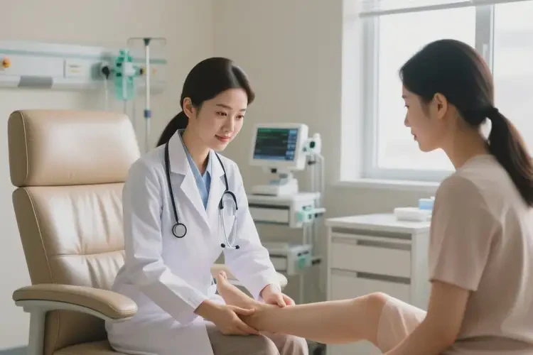 女人小腿上起湿疹可以治好吗(图3)