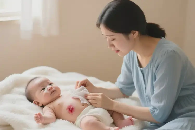 宝宝肚子经常起湿疹能治好吗(图2)