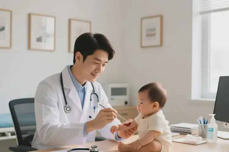 宝宝手臂起湿疹能治好吗(图3)