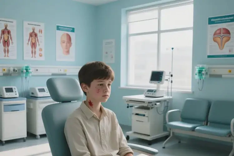 青少年脖子上长湿疹可以治好吗(图2)