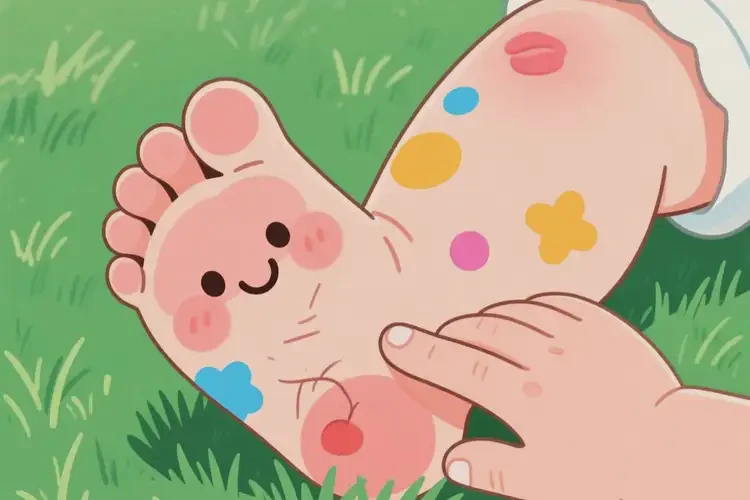 小儿脚上出湿疹可以治好吗(图3)