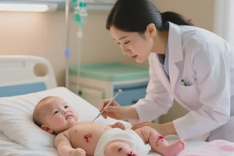 宝宝四肢起湿疹能治好吗(图1)