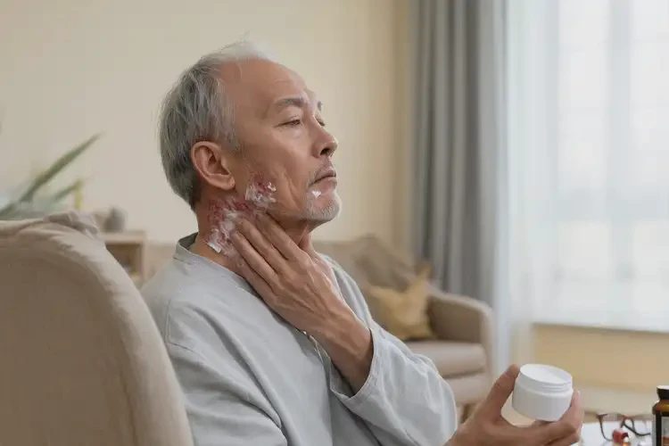 高龄老人脖子容易起湿疹能彻底自愈吗(图2)