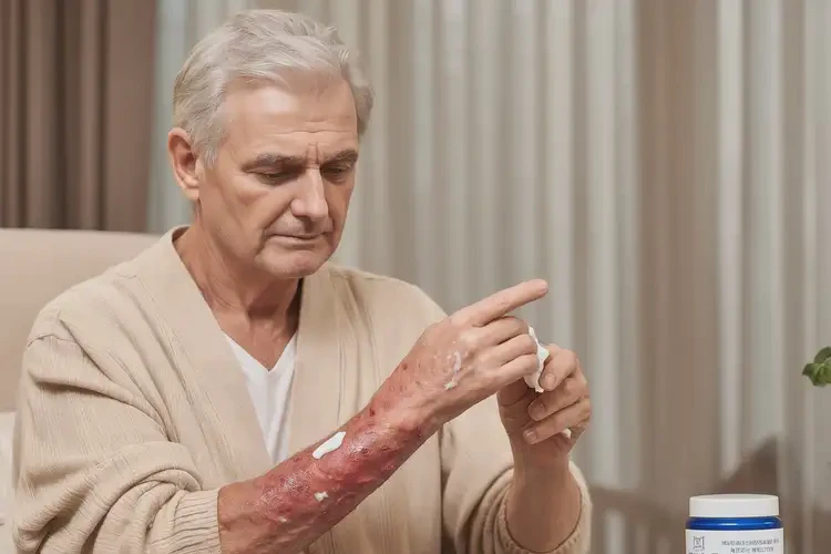 高龄老人手臂出现湿疹可以治好吗(图3)
