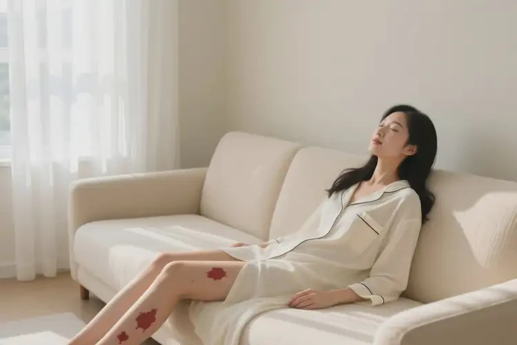 女性大腿起湿疹可以彻底自愈吗(图1)