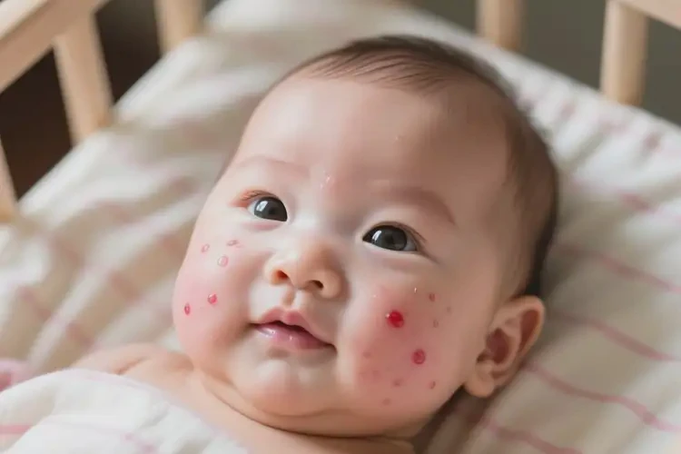 婴幼儿面部经常长湿疹可不可以彻底自愈(图2)