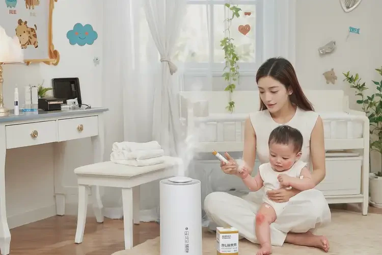 婴儿脖子出现湿疹能治好吗(图1)