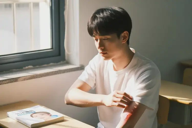 大学生手臂长湿疹可以治好吗(图3)