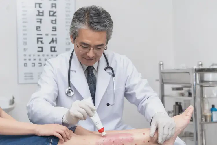 女人小腿上经常起湿疹可以治好吗(图3)