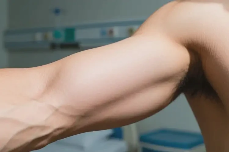 男人手臂容易起湿疹可以治好吗(图1)