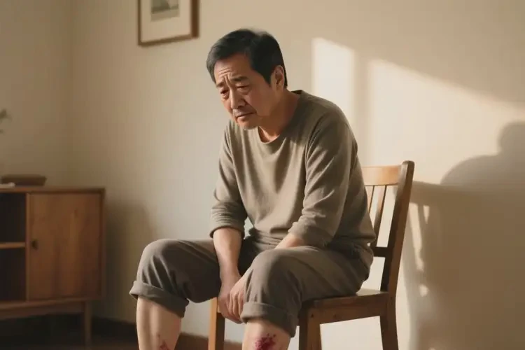 男人小腿出现湿疹可以治好吗(图1)