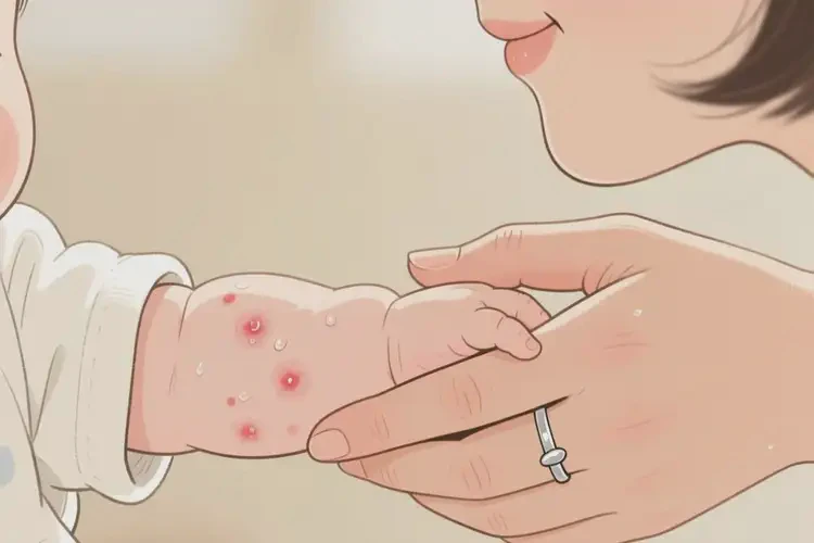 宝宝手臂出现湿疹能治好吗(图3)