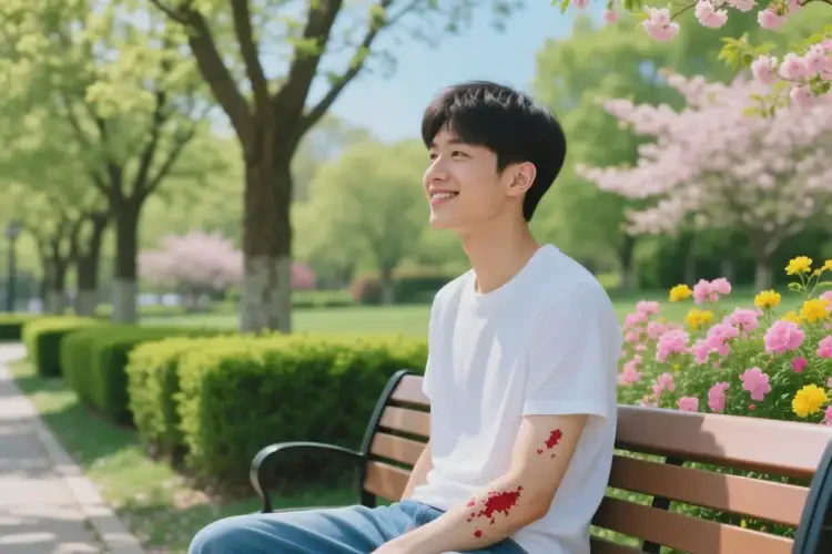 大学生手臂偶尔长湿疹不管它会自己自愈吗(图4)