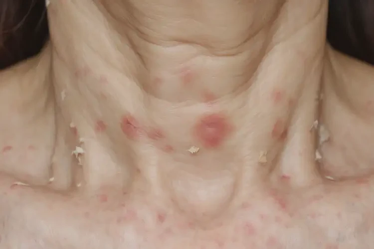 女人脖子上长湿疹可以治好吗(图4)