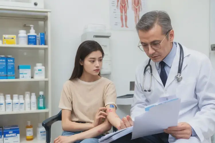 女性全身出现湿疹能够彻底治愈吗(图1)