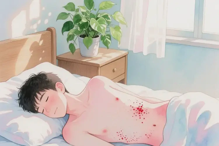 男生肚子容易长湿疹能彻底自愈吗(图1)