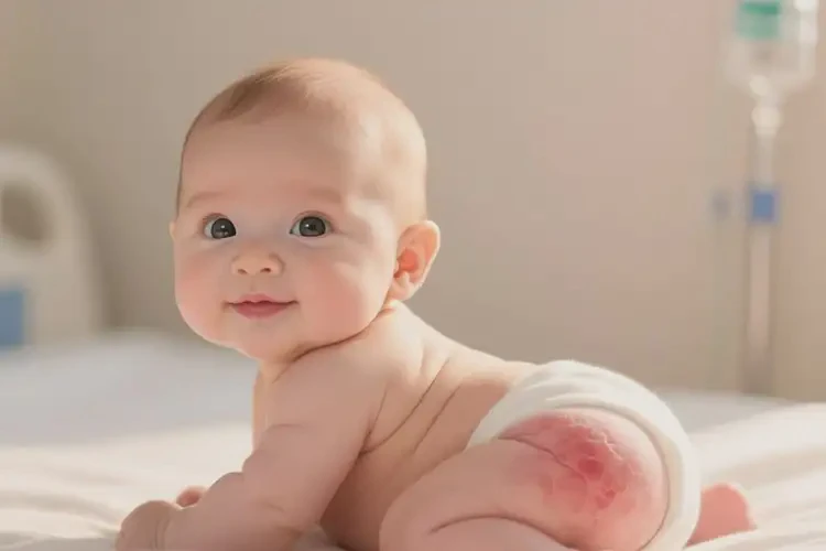 宝宝屁股容易起湿疹能治好吗(图2)