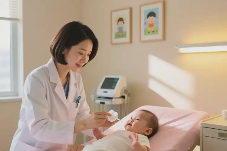 宝宝肚子上长湿疹能治好吗(图4)