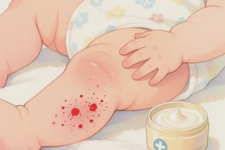 宝宝大腿出湿疹能治好吗(图3)