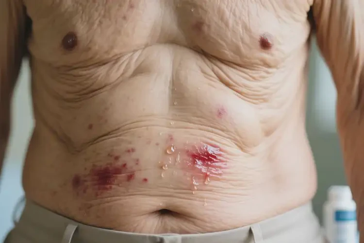 高龄老人肚子上出现湿疹可以治好吗(图4)