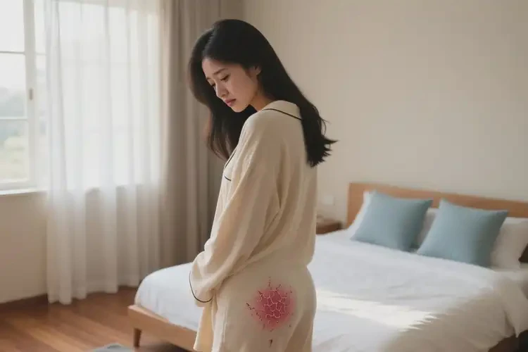 女人屁股上偶尔起湿疹可以治好吗(图1)