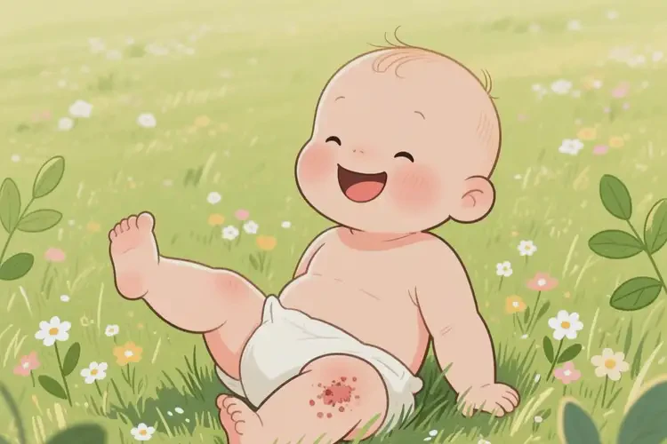 宝宝大腿起湿疹能治好吗(图2)