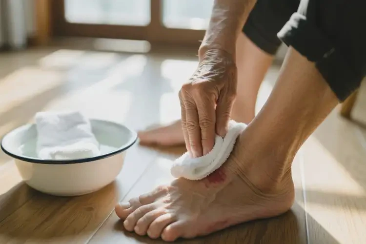 高龄老人脚上起湿疹可以治好吗(图3)