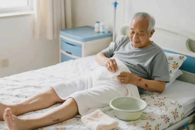 高龄老人大腿上经常长湿疹可以治好吗(图3)