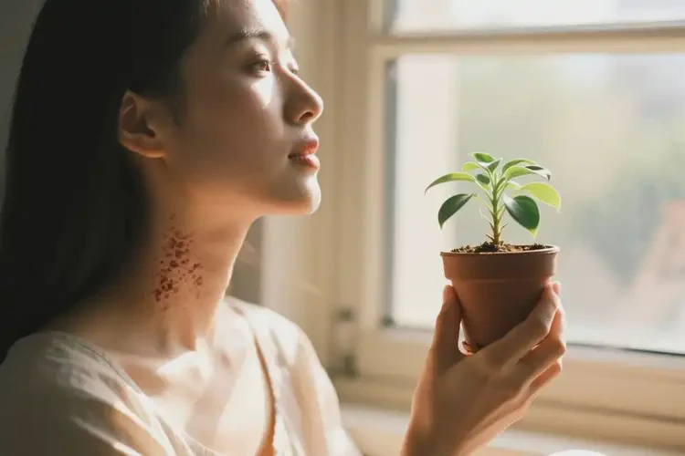 女性脖子上容易长湿疹可以治好吗(图3)