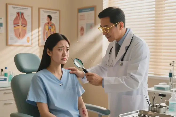 女人屁股上容易起湿疹可以治好吗(图2)