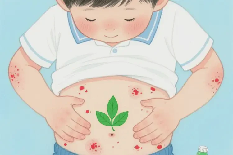 小学生肚子容易长湿疹可以治好吗(图4)