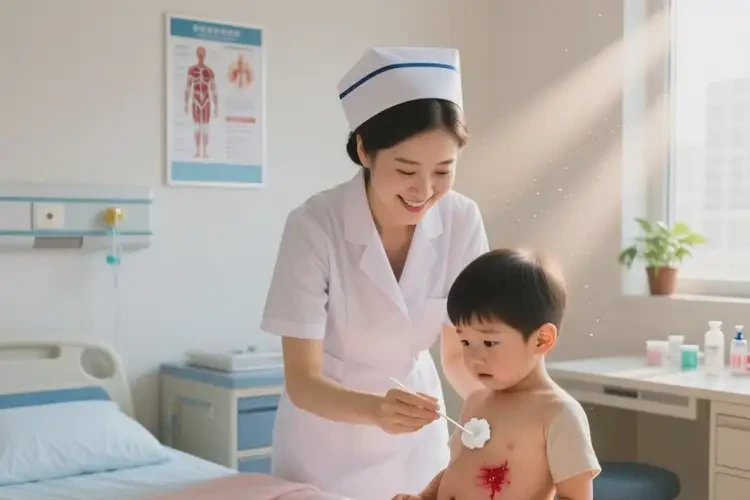 小儿肚子上出现湿疹可以治好吗(图3)