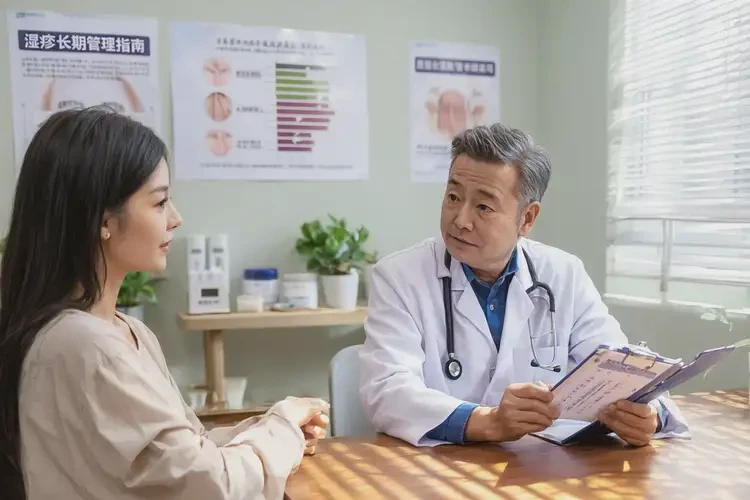 女人小腿容易起湿疹可不可以彻底自愈(图2)