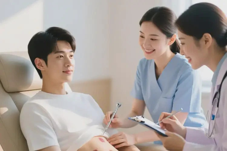 男生肚子上偶尔起湿疹能够彻底治愈吗(图2)