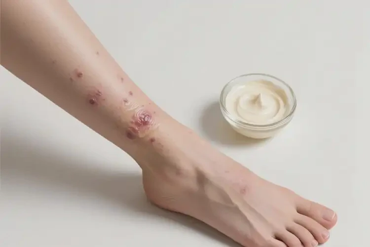 女人大腿偶尔起湿疹可以治好吗(图2)