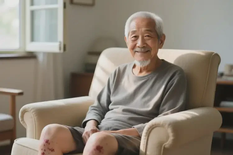 老年人大腿上经常起湿疹可不可以彻底自愈(图4)