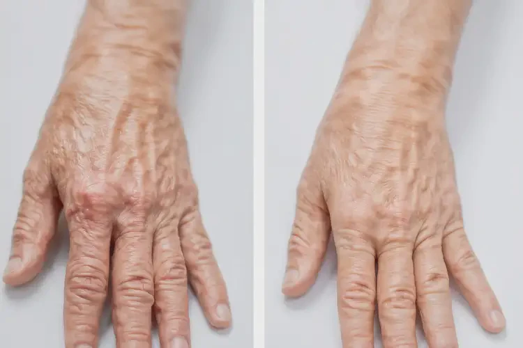 老年人手上偶尔起湿疹可以彻底自愈吗(图2)