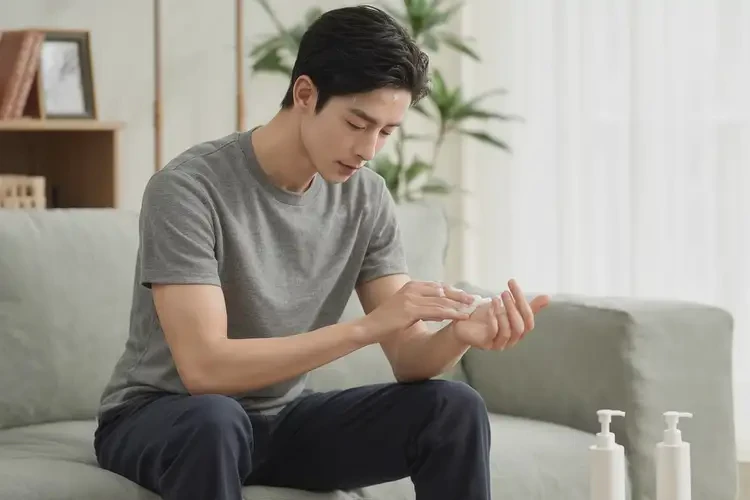 男人手上有湿疹可以治好吗(图2)