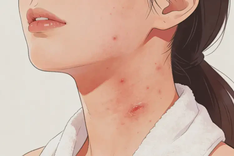 女人脖子上有湿疹可不可以彻底自愈(图1)