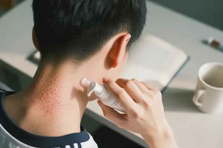 大学生脖子经常长湿疹可以治好吗(图3)