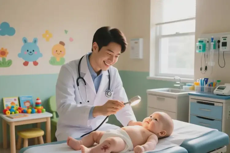 婴儿大腿偶尔长湿疹能治好吗(图2)