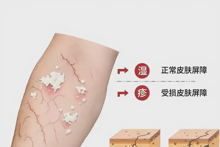 老年人四肢出湿疹不管它会自己自愈吗(图4)