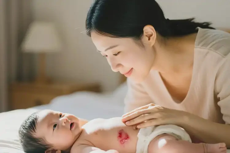 婴儿屁股上长湿疹能治好吗(图2)