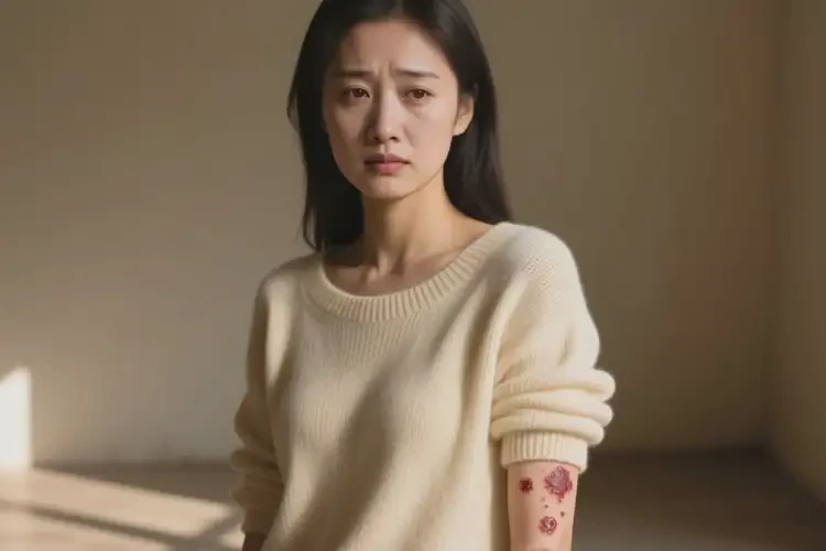 女人手臂长湿疹能不能彻底自愈(图1)