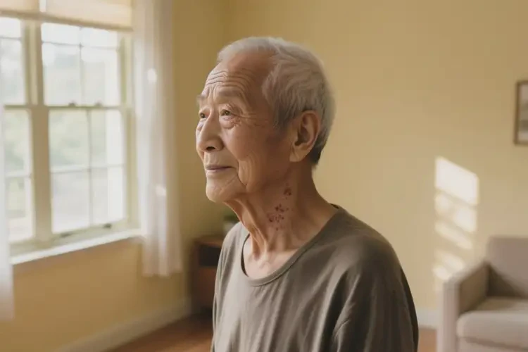 老年人脖子上偶尔起湿疹能彻底自愈吗(图2)