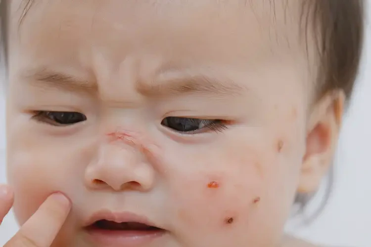 婴儿脸上容易长湿疹能治好吗(图4)