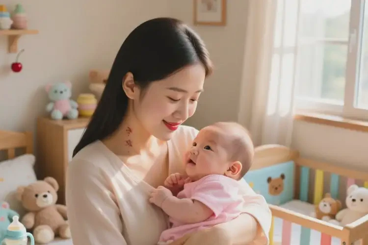 婴儿脖子上偶尔长湿疹能治好吗(图2)